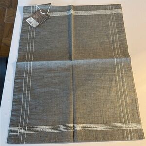 Coyuchi Simple Stitch Chambray Placemat 14x20